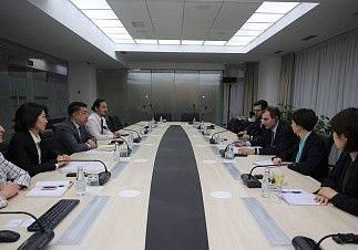 Вице-президент ЕБРР Алан Пию встретился с руководством МФО KMF